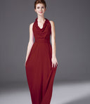 Vestido cruzado tipo swing para mujer