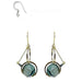 Original Vintage Glass Ball Asymmetrical Hand Made Earrings - Dazpy