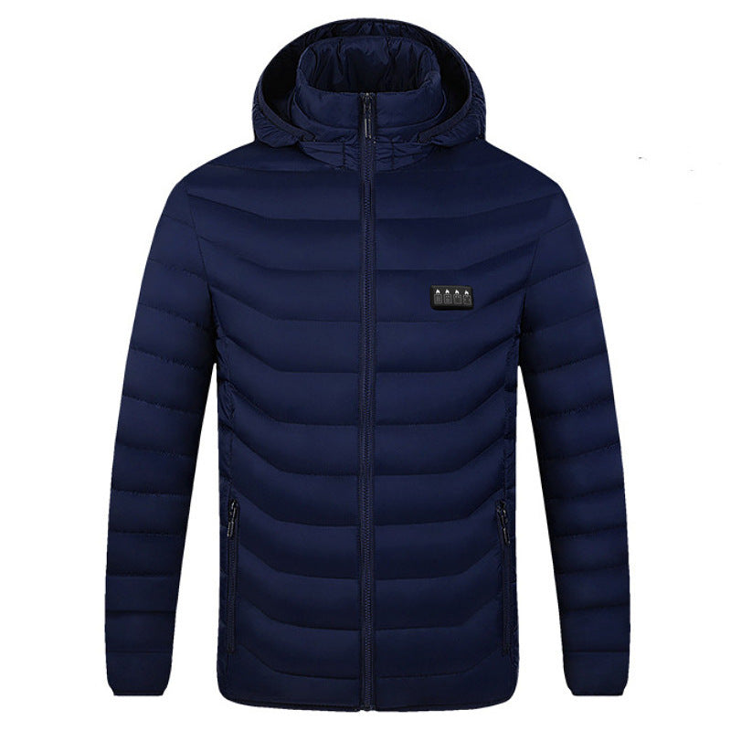 Chaqueta térmica de invierno de talla grande Ropa térmica eléctrica