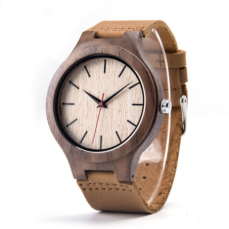 Wooden Watch In European And American Style - Dazpy