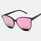 Ovale Vintage-Sonnenbrille für Damen