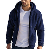 Men's Thickened Warm Double-sided Fleece Jacket Zipper