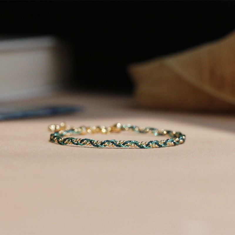 Super Delicate Small String Braided Bracelet - Dazpy