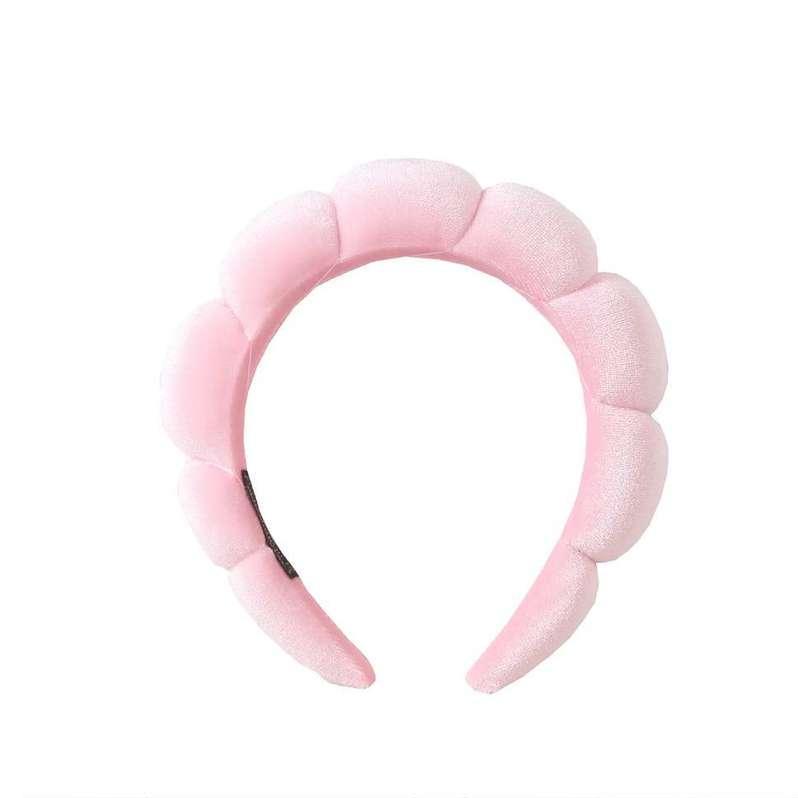 Diadema de esponja esponjosa para mujer: diadema esponjosa para maquillaje, cuidado de la piel y yoga