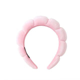 Fluffy Sponge Headband for Women - Puffy Hairband for Makeup, Skincare & Yoga