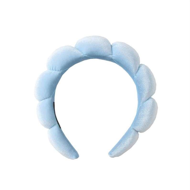 Fluffy Sponge Headband for Women - Puffy Hairband for Makeup, Skincare & Yoga