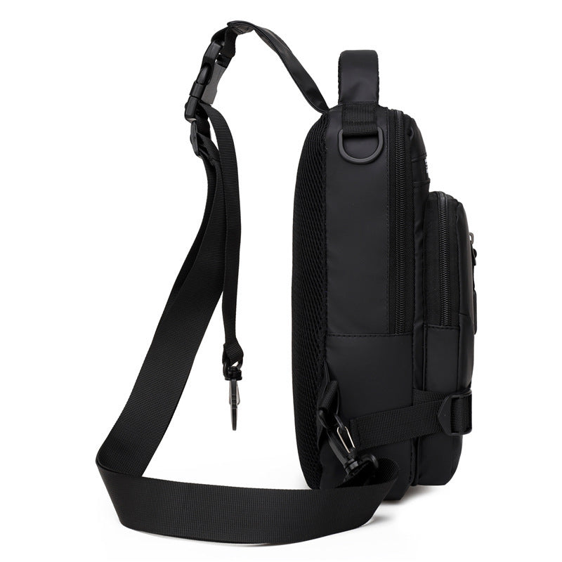 Men's Casual Fashion USB Charging Crossbody Shoulder Bag - Dazpy