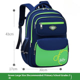 Burden-reducing Large Capacity Lightweight Sixth Grade Primary School Schoolbag