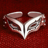 Silver Couple Ring Birthday Gift - Dazpy