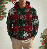 Christmas Men's Hoodie 3d Digital Printing