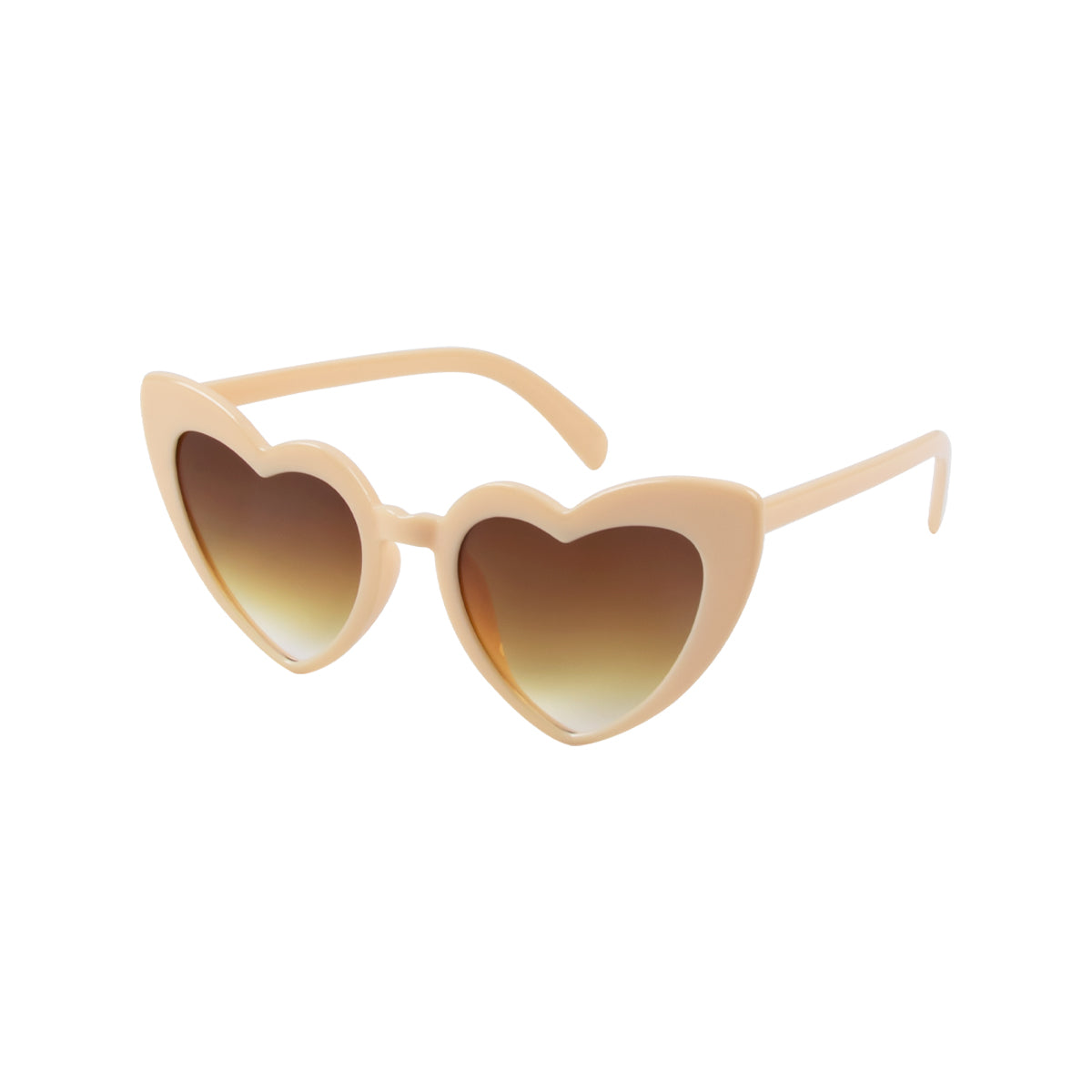 Herzförmige Cat-Eye-Sonnenbrille für Damen