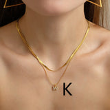 Women's New Fashion Alphabet Necklace - Dazpy