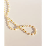 Real Freshwater Rice Pearl Beaded Clavicle Chain - Dazpy