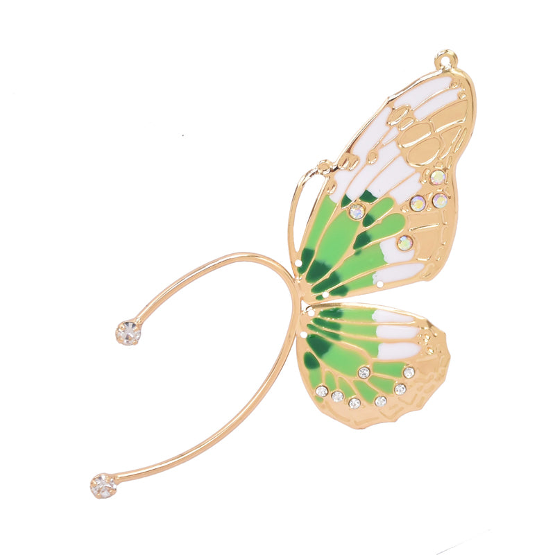 Alloy Butterfly Ear Cuff Earrings