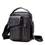 Leather Men's Shoulder Messenger Bag Fashion Trend - Dazpy