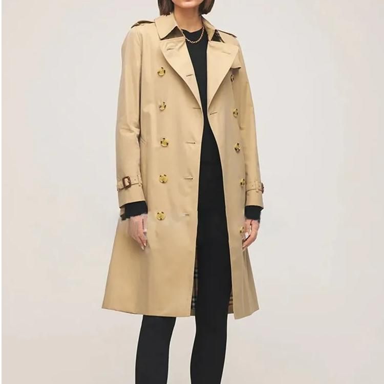 Windbreaker-Trenchcoat für Damen