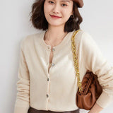 Luxurious Cashmere Women's Cardigan