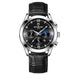 Waterproof Luminous Calendar Men's Fashion Genuine Leather Watch - Dazpy