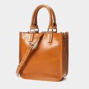 Bolso bandolera vintage de piel de vacuno