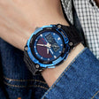 Time Beauty Men's Fashion Solar Watch Waterproof Electronic - Dazpy