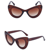 Modische Cat-Eye-Sonnenbrille