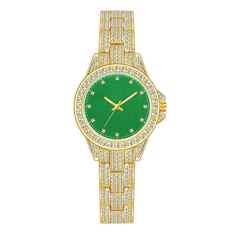 Women's Fashion Temperament Full Diamond Watch - Dazpy