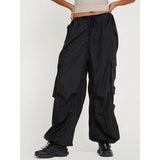 High Waist Safari Style Cargo Pants