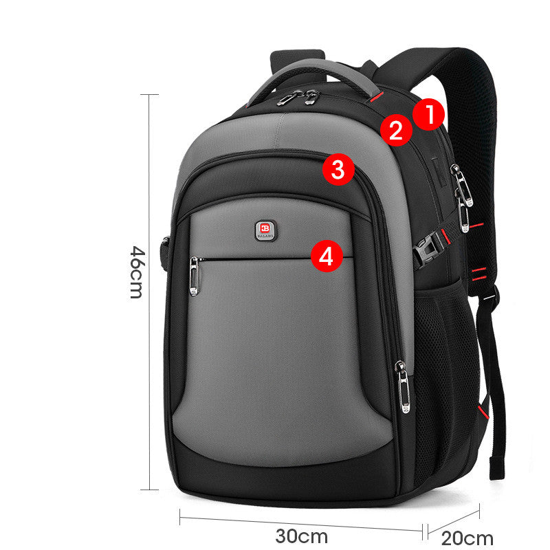 Casual Men's Laptop Bag Fashion Student School Bag - Dazpy