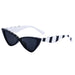 Rivet Cat Eye Sunglasses