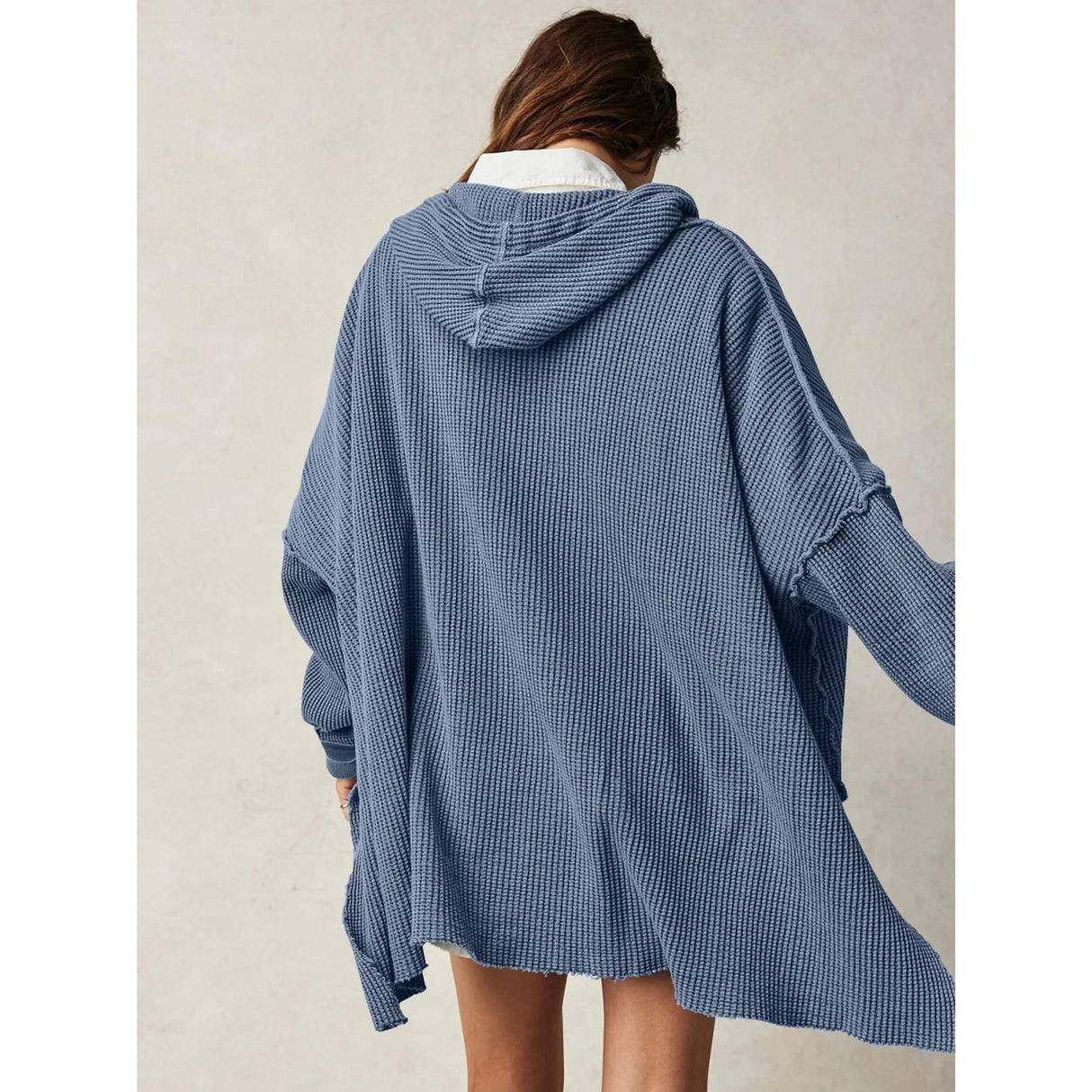 Gemütlicher Oversized Hoodie mit Taschen