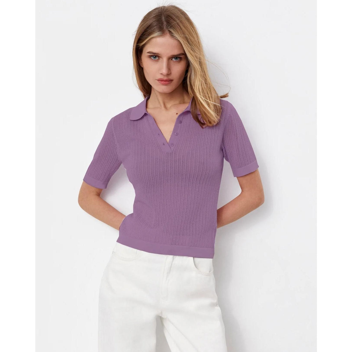 Elegantes Sommer-Poloshirt für Damen