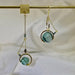 Original Vintage Glass Ball Asymmetrical Hand Made Earrings - Dazpy