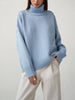 Casual Oversized Knitted Pullover for Women