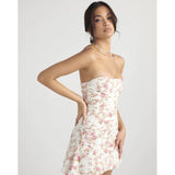 Women's Backless Strapless Dress