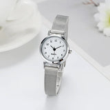 Silver Stainless Steel Women's Fashion Watch