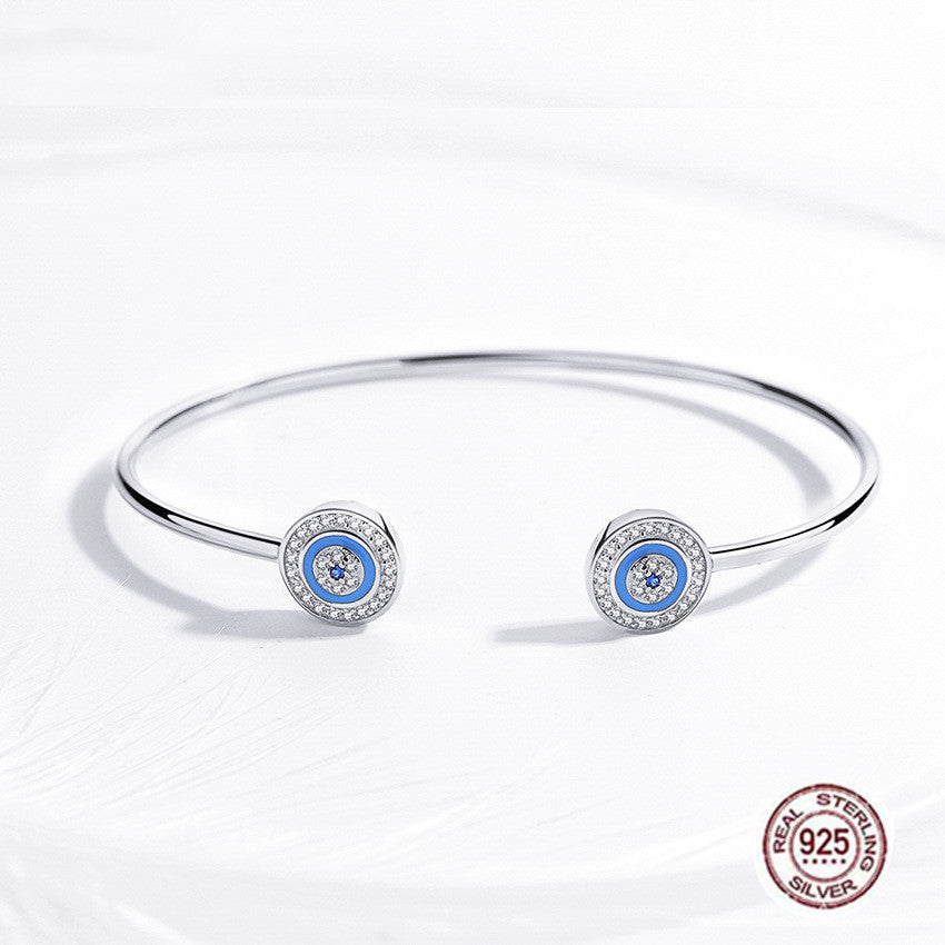 Women's Opening Bracelet Silver Jewelry - Dazpy