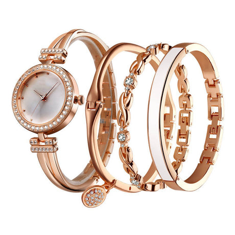 Women's Fashion Quartz Watch Set - Dazpy