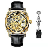 Men's Casual Skeleton Automatic Mechanical Watch - Dazpy