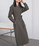 Women's Long-Sleeve Loose Swing Dress