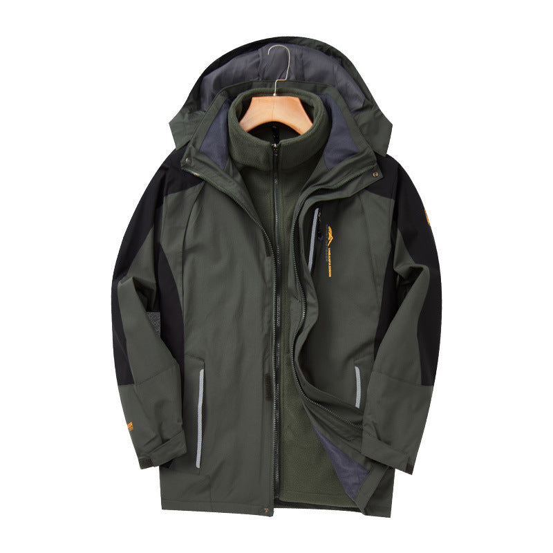 Outdoor Three-in-one Shell Jacket Removable Two-piece Set