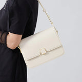 Elegant Cow Leather Women's Shoulder and Crossbody Bag