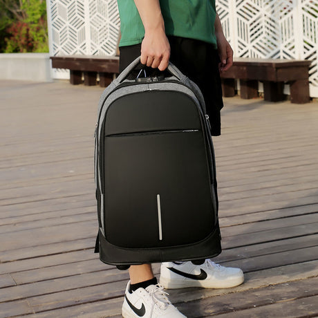 Multifunctional Trolley School Bag With Large Capacity Can Climb Stairs - Dazpy