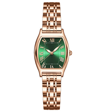 Women's Fashion Simple Rose Gold Steel Watch - Dazpy