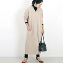 Women's Belted Panelled A-Line Long Dress