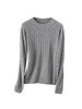 Luxurious Wool Cable Knit Pullover