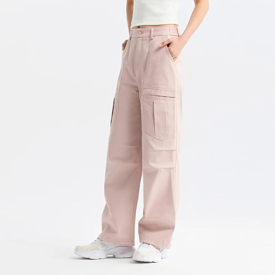 Summer Salt System Simple Wide-Legged Trousers for Women