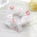 Korean Chic Handmade Embroidery Daisy Elastic Hair Bands