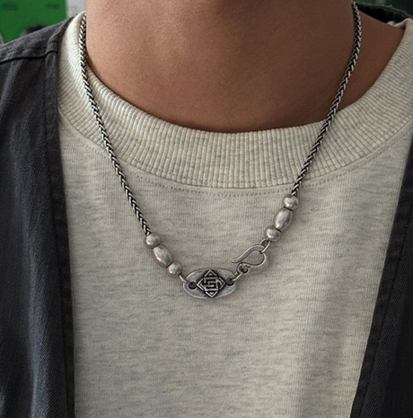 Vintage Japanese Hip Hop Collarbone Chain - Dazpy