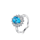 Light Luxury Rings Exquisite Simple And Versatile 925 Silver Ins Style Design Jewelry - Dazpy