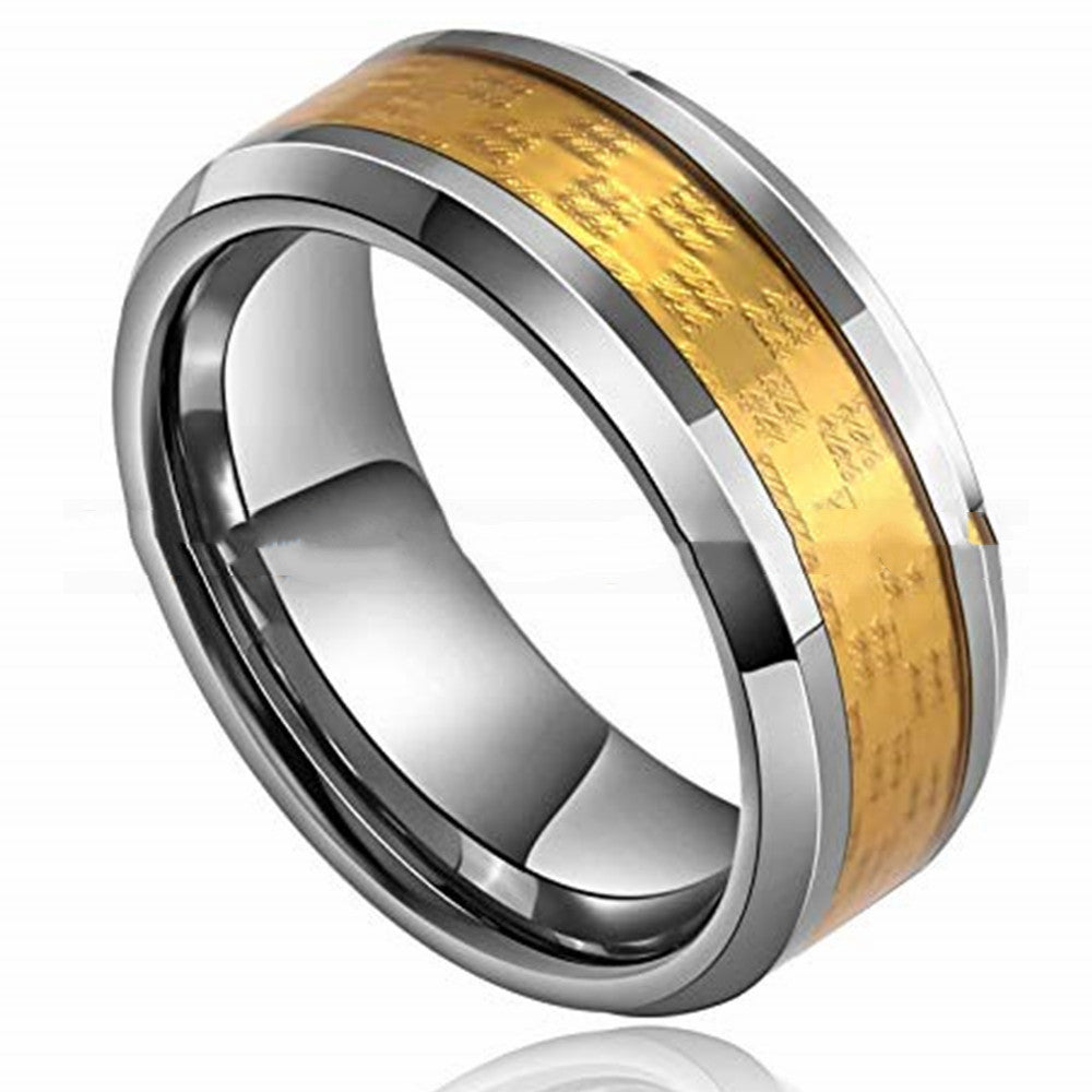 Fashion Tungsten Ring Kimber Men - Dazpy